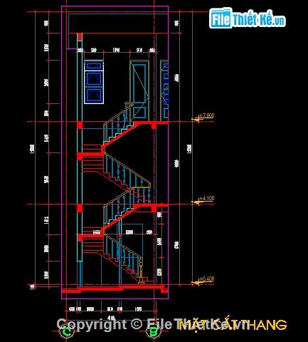 Bản vẽ,Bản vẽ autocad,cầu thang,tham khảo,autocad,mẫu cầu thang